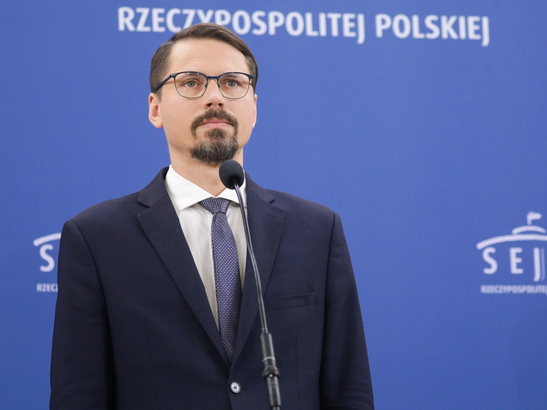 Poseł Konfederacji Grzegorz Płaczek