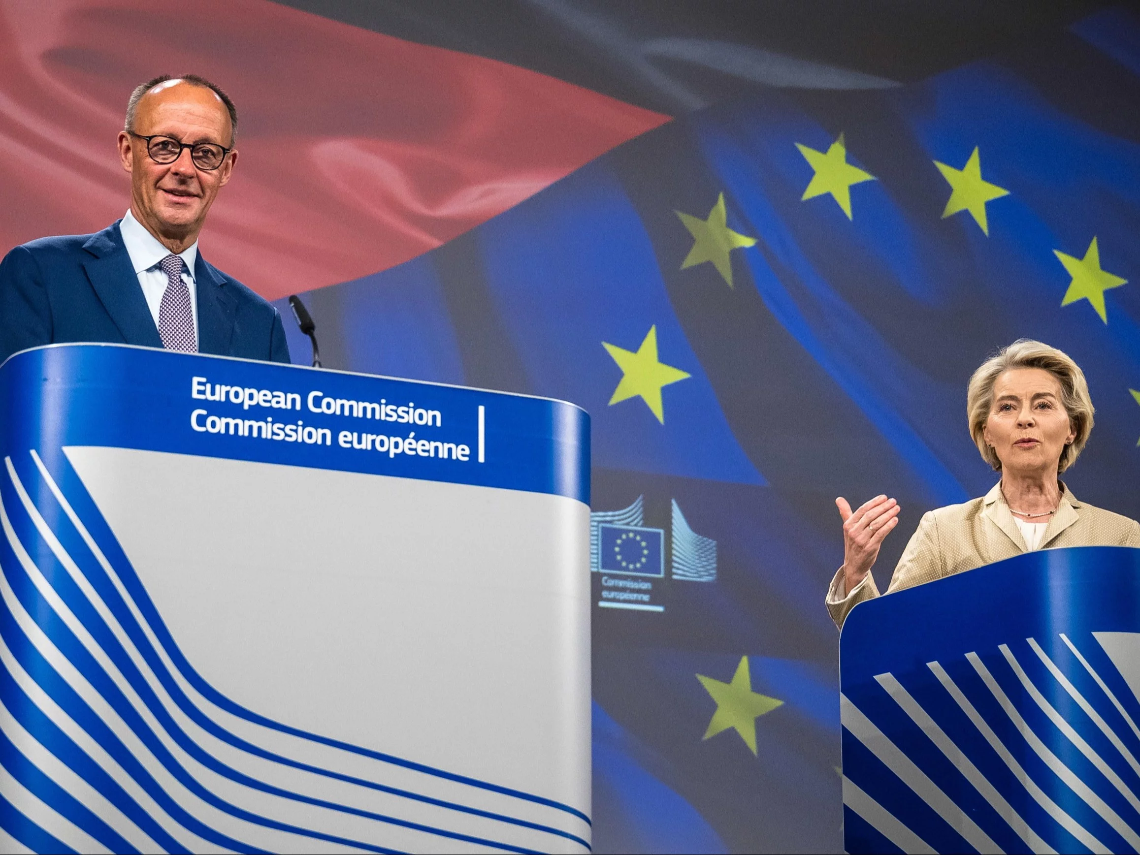 "Spodziewaliśmy się więcej". Plan von der Leyen i Merza zawiódł