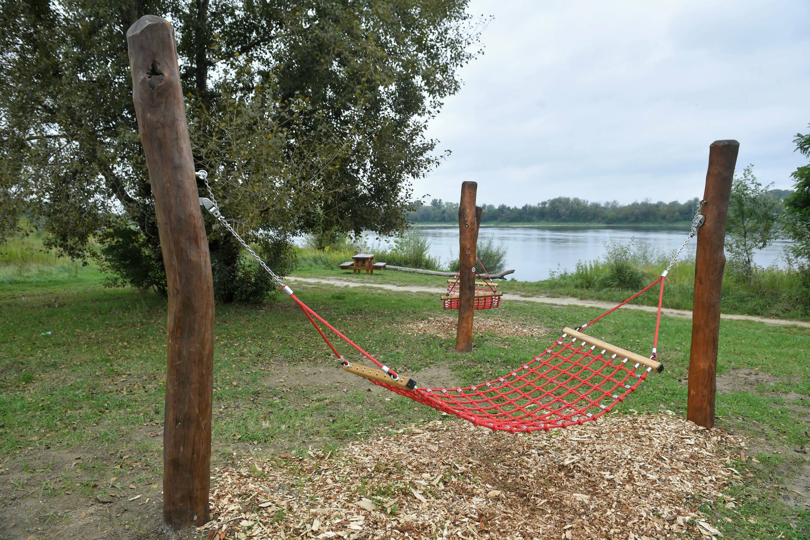 Plaża przy ul. Sprawnej i Aluzyjnej na warszawskiej Białołęce