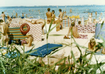 Plaża naturystów. NRD, lata 80. XX w.