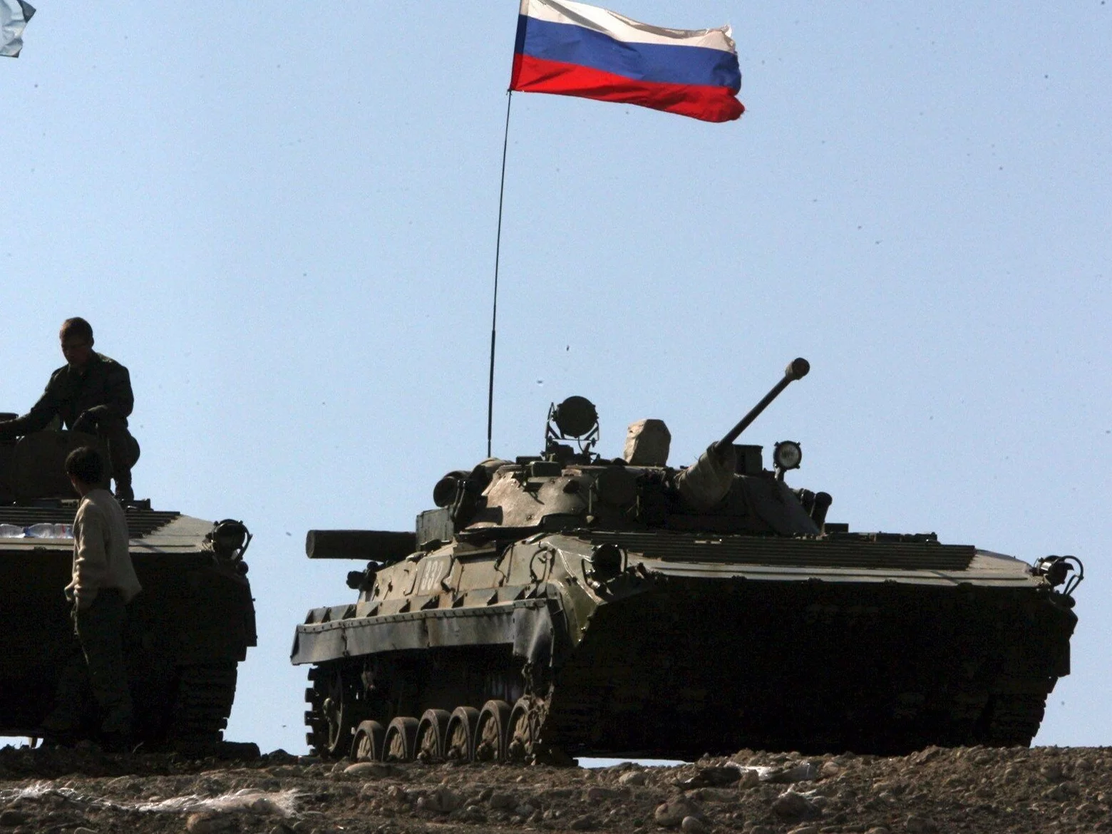 Rosyjskie czołgi w Gruzji