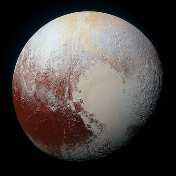 Pluton. Zdjęcie z 2015 r.