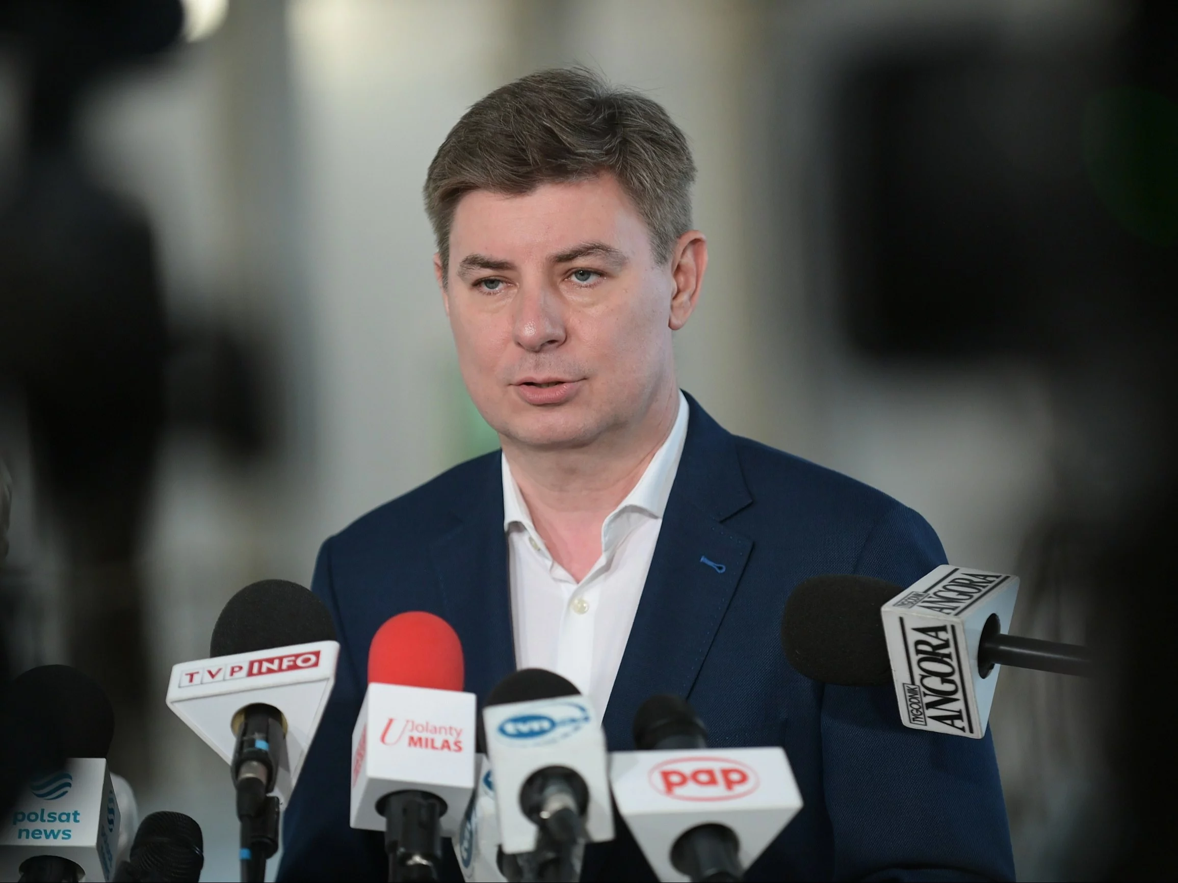 "Zatkało mnie". Po słowach Grabca dziennikarka zaniemówiła