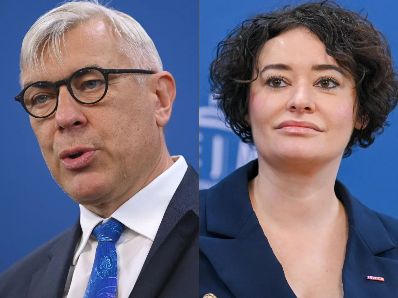 Roman Giertych i Anna Maria Żukowska