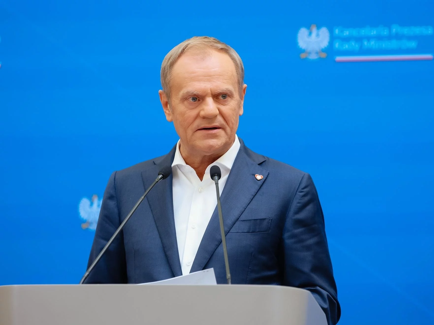 "Departure." After Tusk's post, it boiled over.