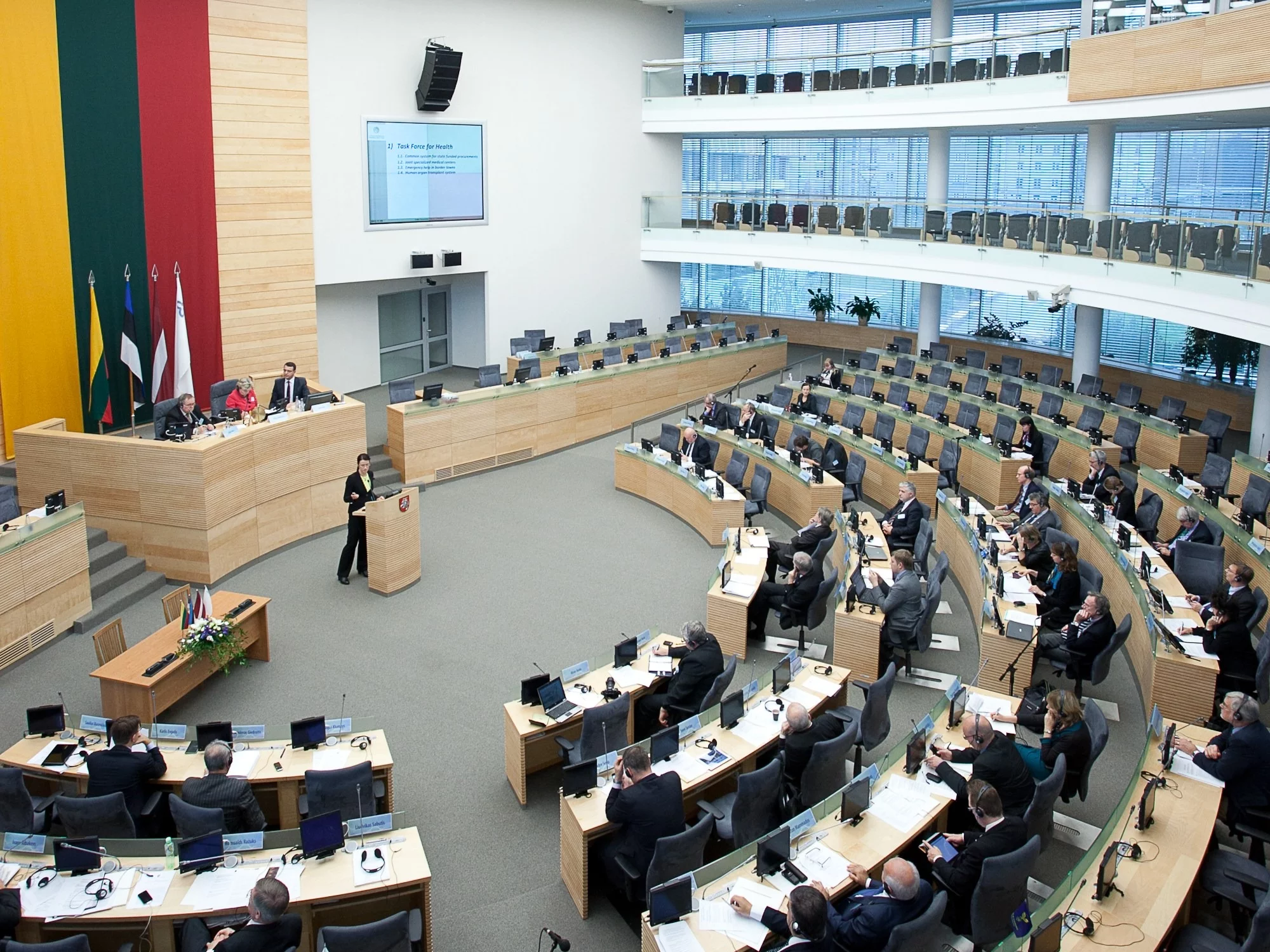 Sejm Republiki Litewskiej, sala obrad