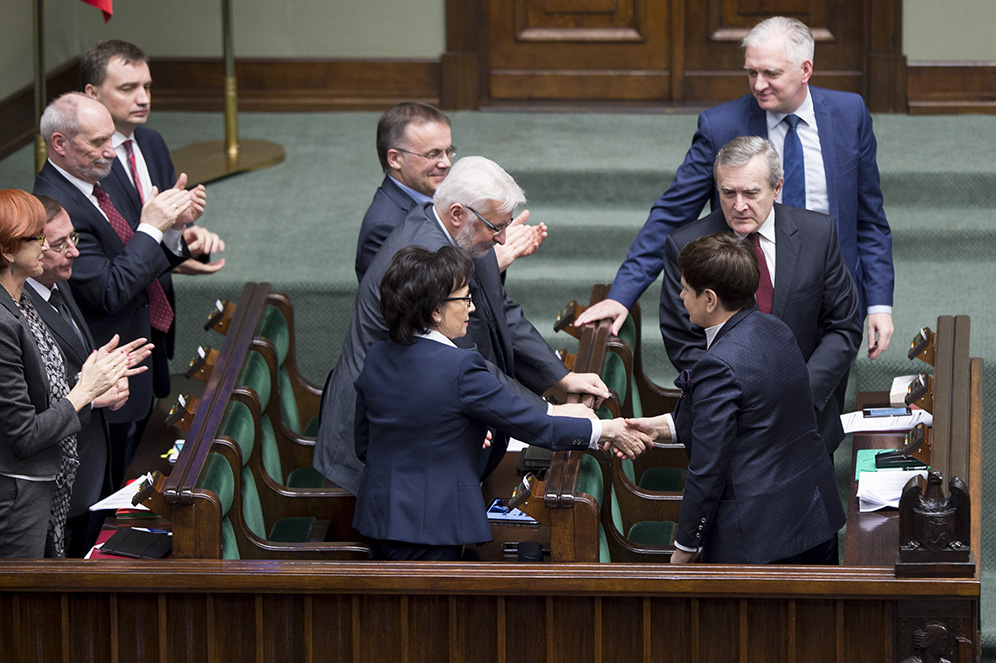 Ławy rządowe w Sejmie