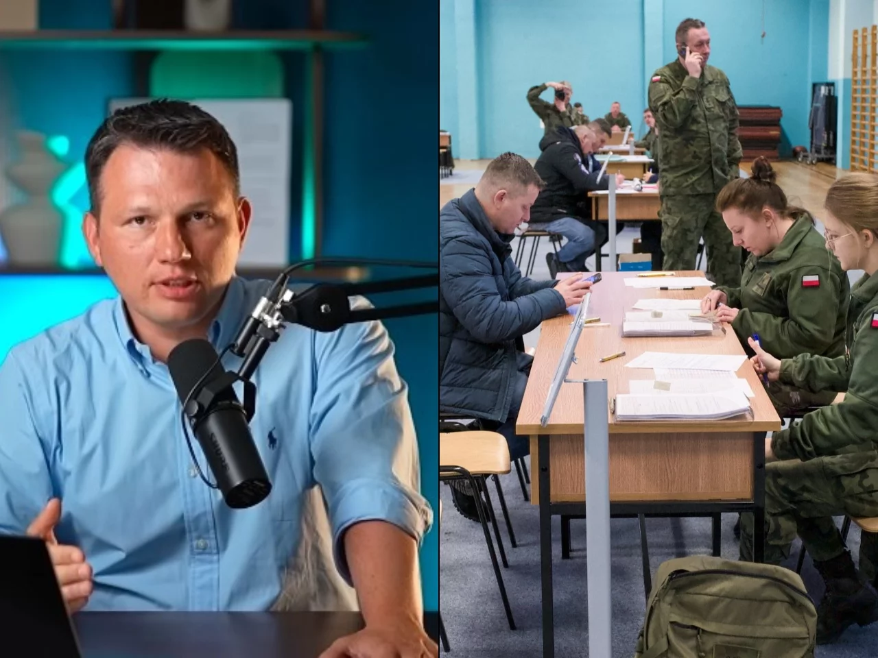 Sławomir Mentzen. Zapisy do wojska