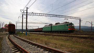 Pociąg rosyjski, zdjęcie ilustracyjne