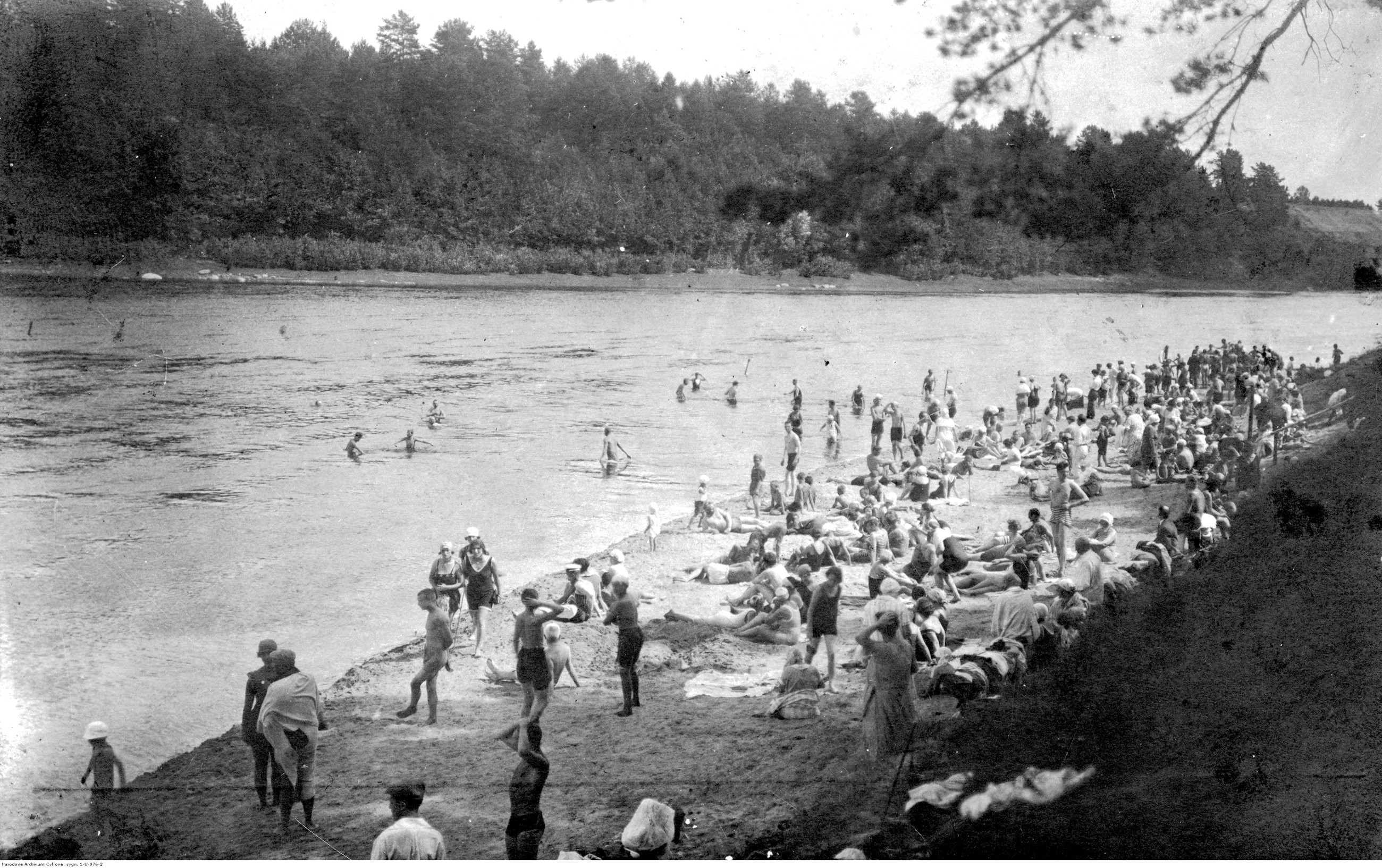 Plaża nad Niemnem