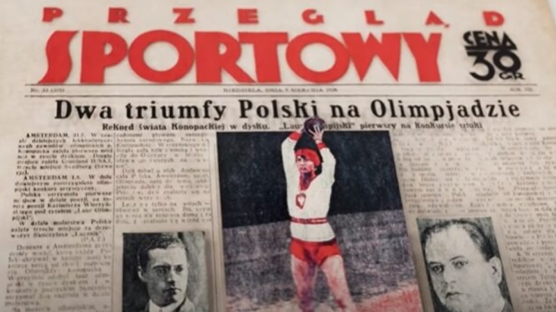 Historyczna okładka "Przeglądu Sportowego". Zdj. ilustracyjne