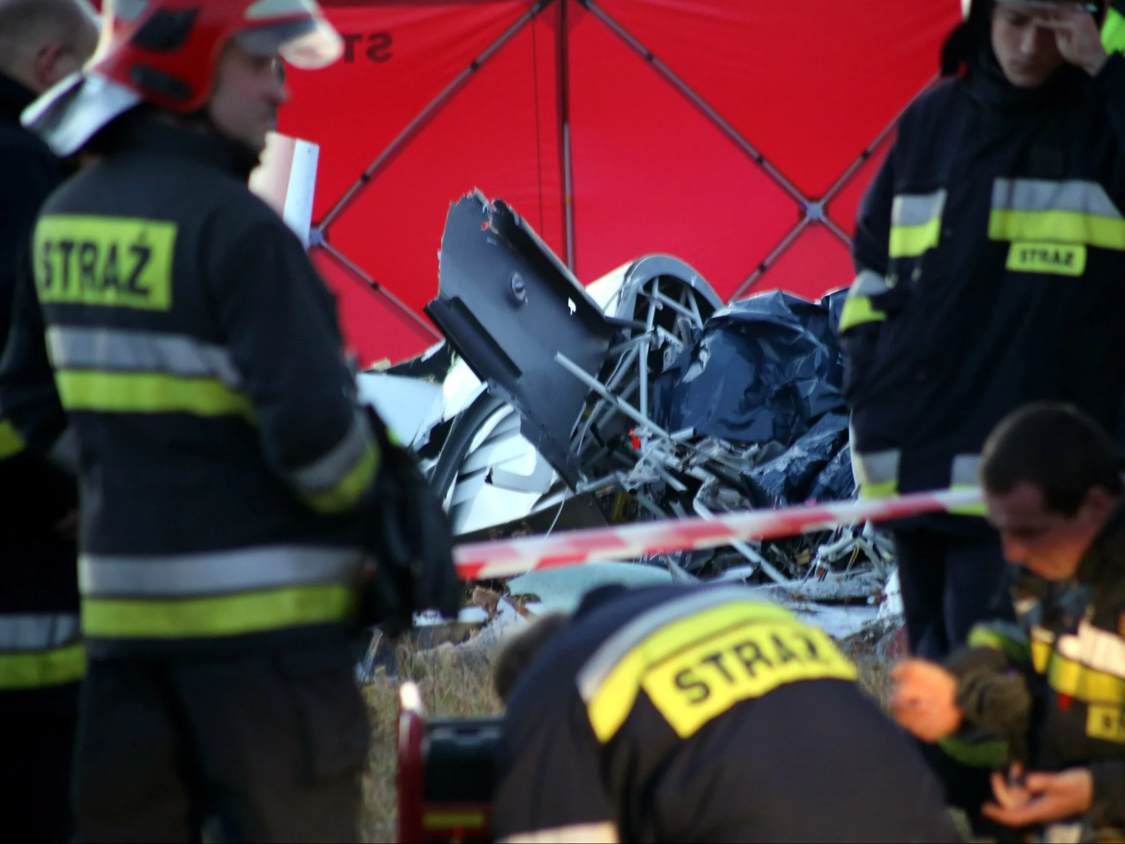 Na Śląsku spadł samolot. Są ofiary śmiertelne