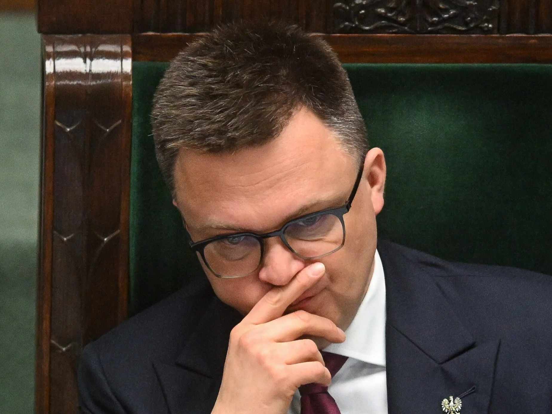 Marszałek Sejmu Szymon Hołownia