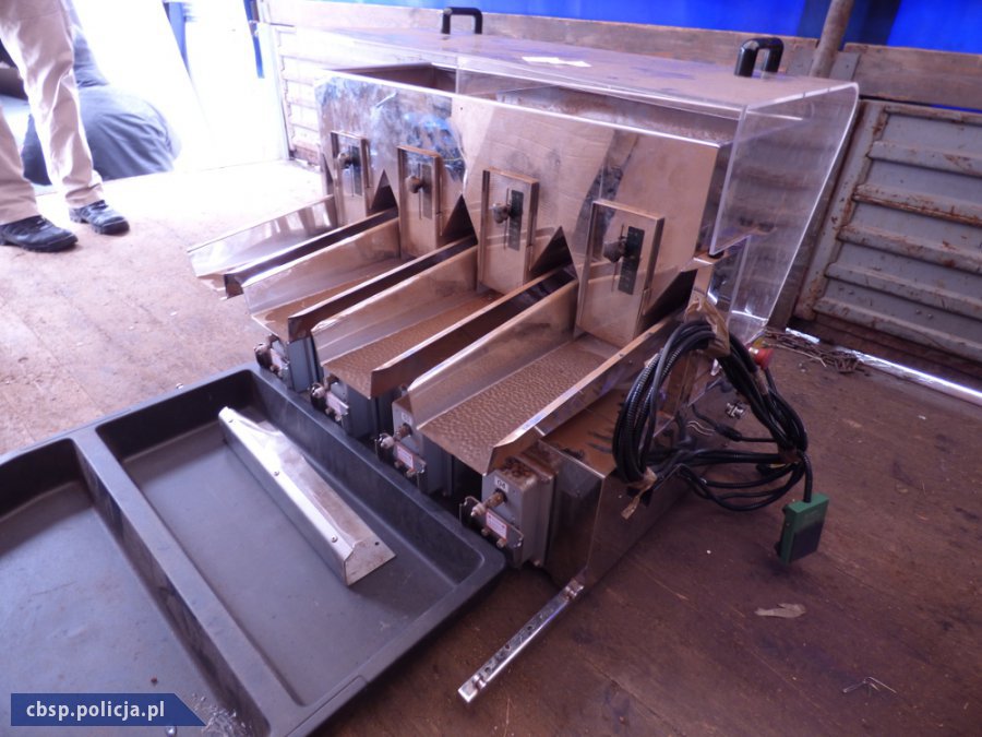 Likwidacja nielegalnego magazynu