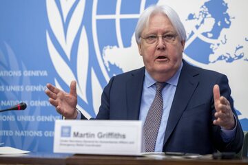 Podsekretarz generalny ONZ ds. humanitarnych i koordynator ds. pomocy w sytuacjach kryzysowych Martin Griffiths