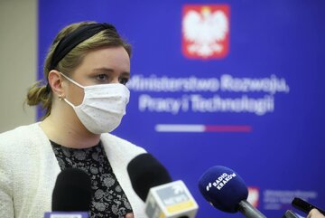 Podsekretarz stanu w Ministerstwie Rozwoju, Pracy i Technologii Olga Semeniuk