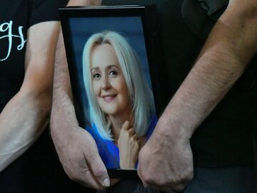 Pogrzeb byłej ukraińskiej deputowanej Iryny Farion odbył się 22 lipca 2024 r. we Lwowie