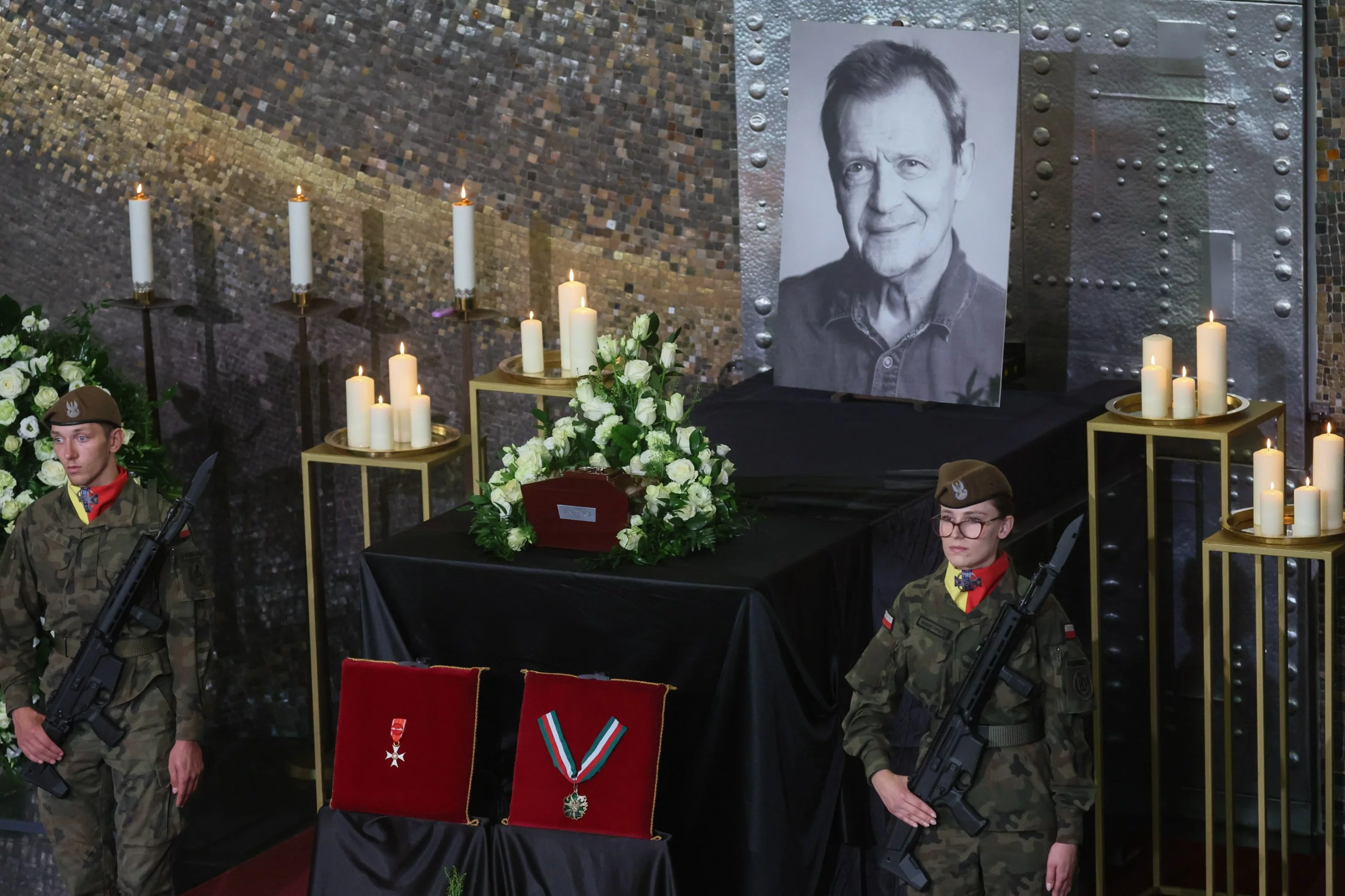 Pogrzeb Jana Frycza na warszawskich Powązkach Wojskowych