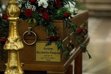 Pogrzeb Krystyny Barchańskiej