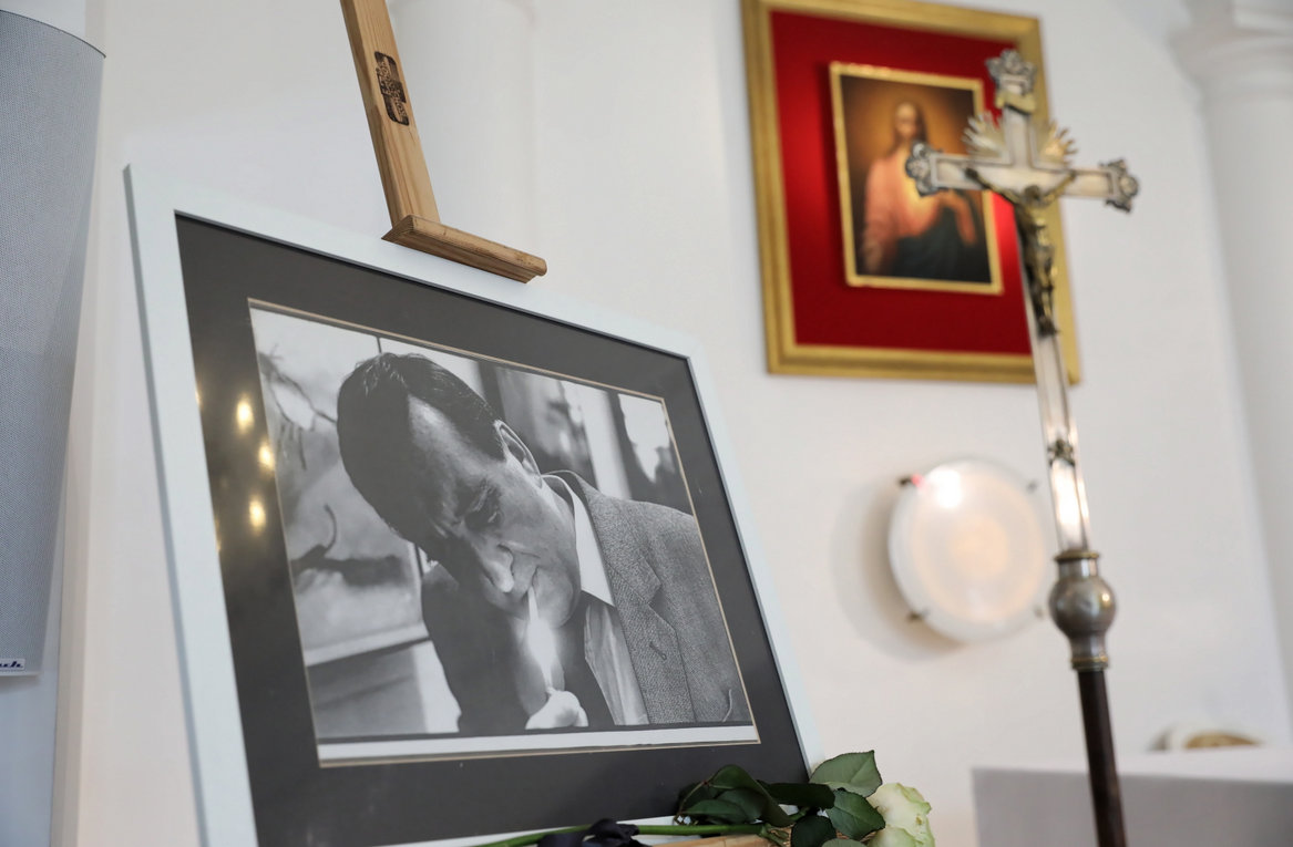 Uroczystości pogrzebowe Krzysztofa Kowalewskiego w Kościele Środowisk Twórczych w Warszawie