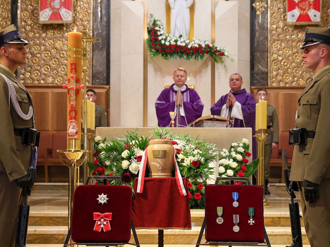 Uroczystości pogrzebowe Marii Mireckiej-Loryś