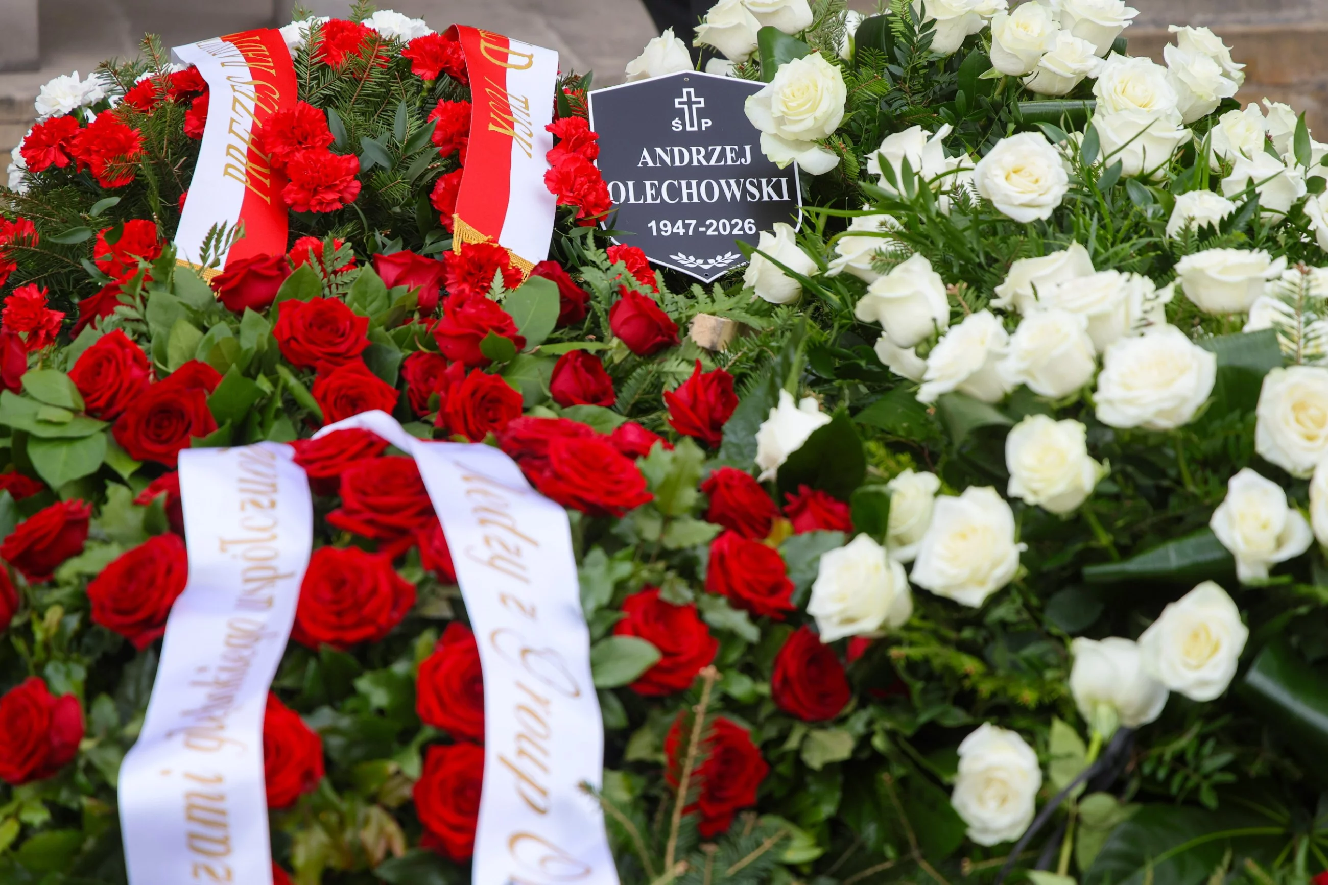 Uroczystości pogrzebowe Andrzeja Olechowskiego