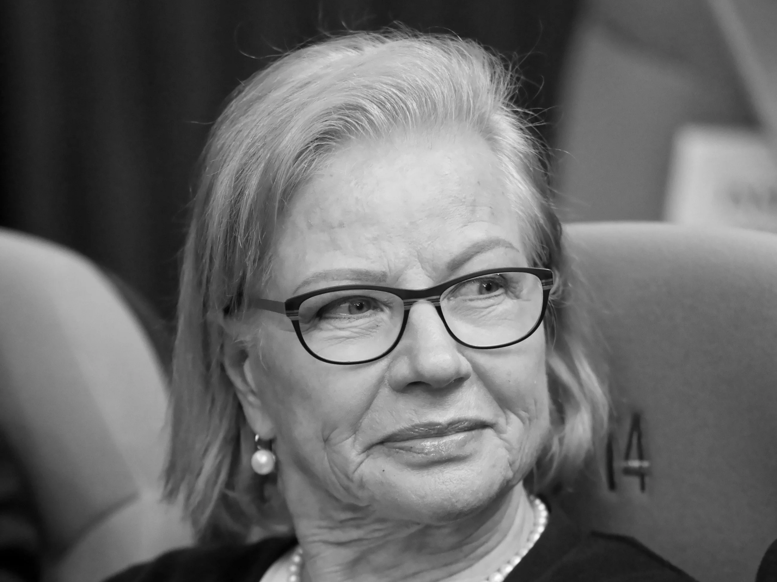 Aktorka Bożena Dykiel