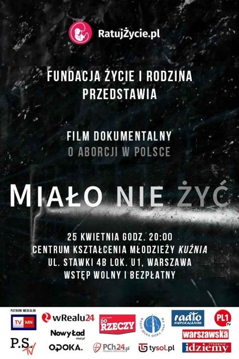 Pokaz filmu „Miało nie żyć”