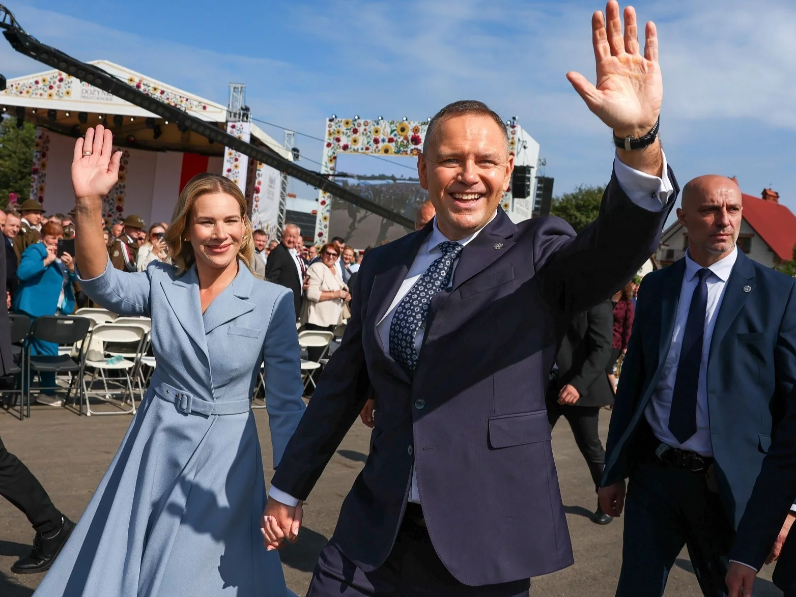 Prezydent Karol Nawrocki i pierwsza dama Marta Nawrocka