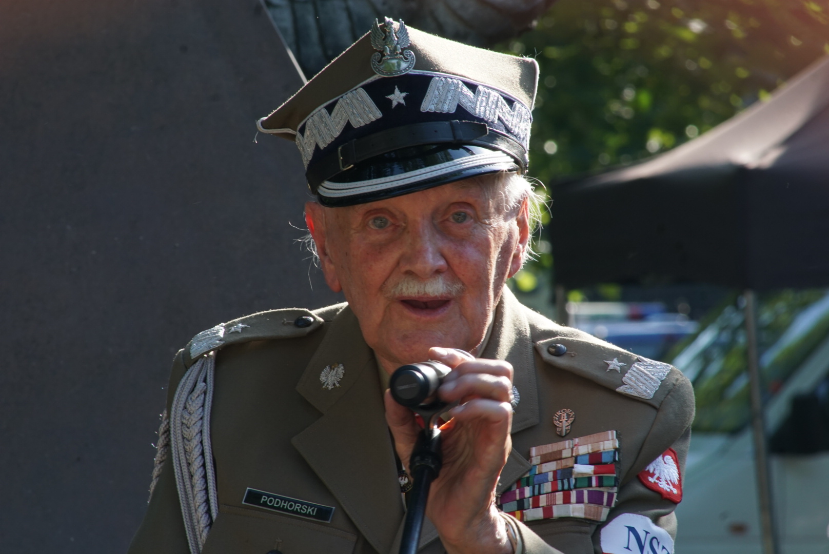 gen. Jan Podhorski, ps. Zygzak, żołnierz Narodowych Sił Zbrojnych i powstaniec warszawski ze zgrupowania Chrobry II