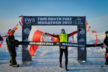 Polak wygrał North Pole Marathon