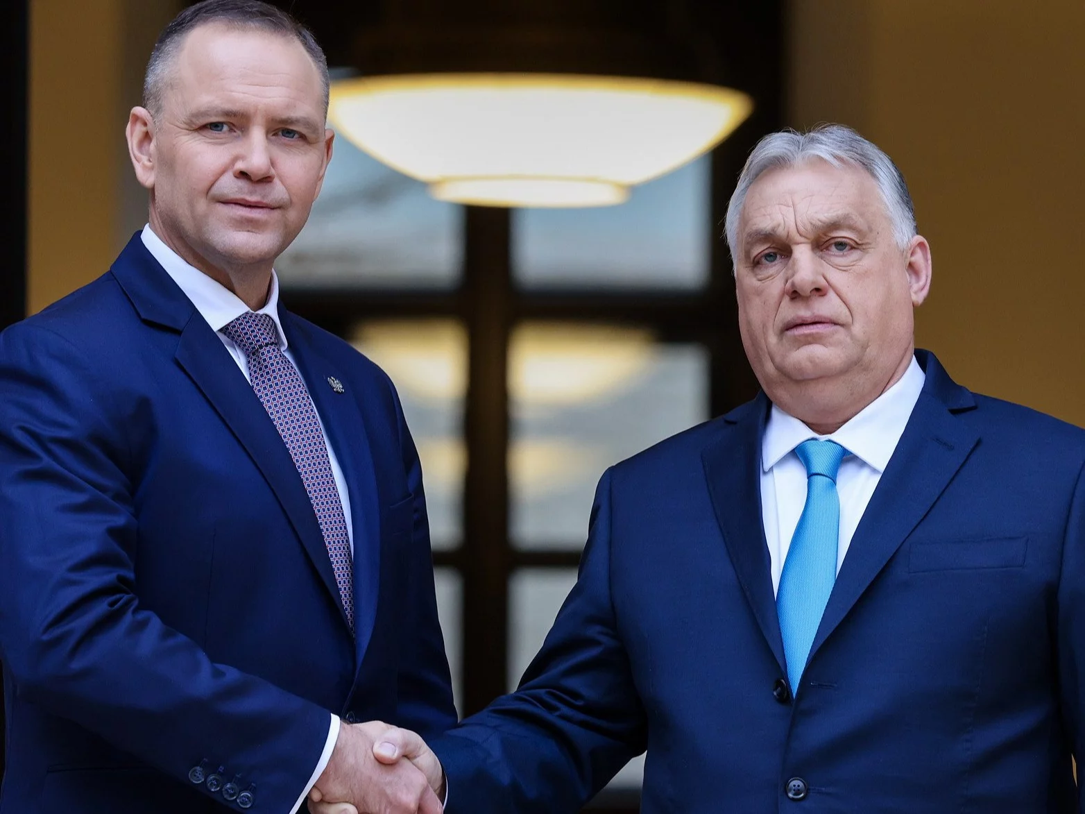 Prezydent RP Karol Nawrocki i premier Węgier Viktor Orban