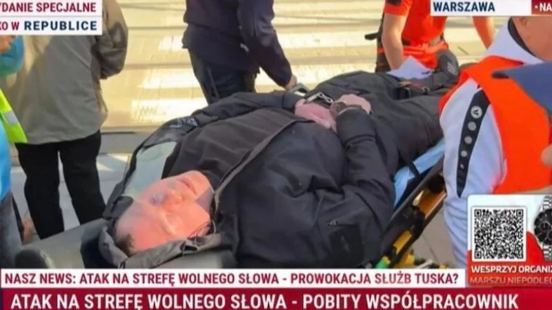 Mężczyzna zatrzymany po interwencji policji na Marszałkowskiej w Warszawie