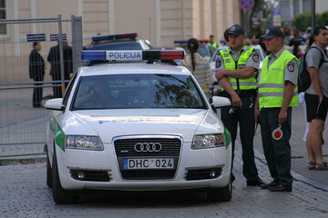Policja na Litwie, zdjęcie ilustracyjne