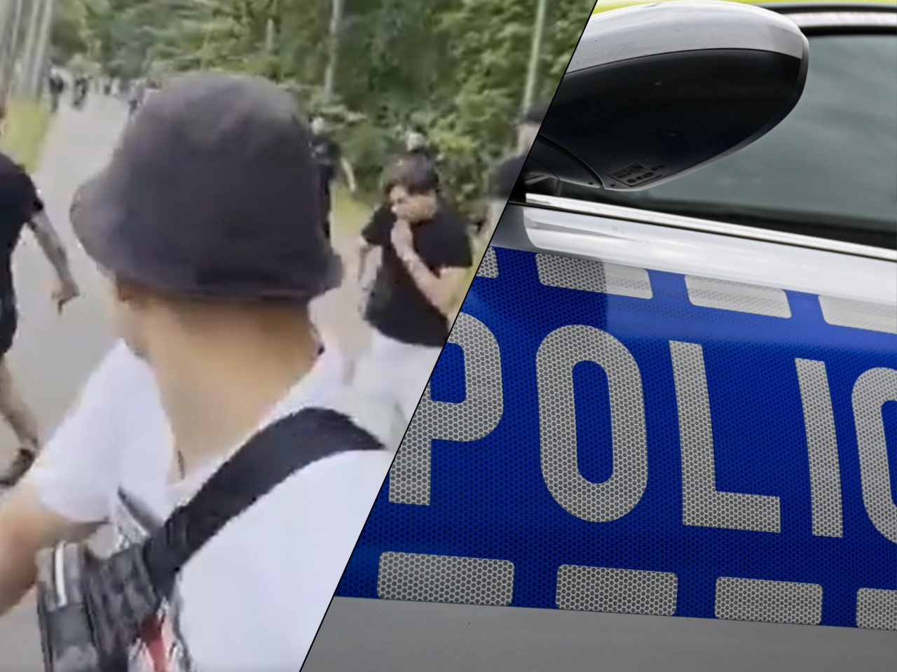 żabole użyła gazu pod granicą z Niemcami. "Zaczęły się prowokacje"