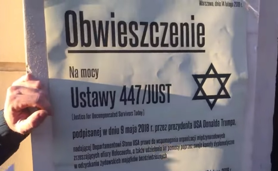 Plakat akcji Stowarzyszenia Marsz Niepodległości