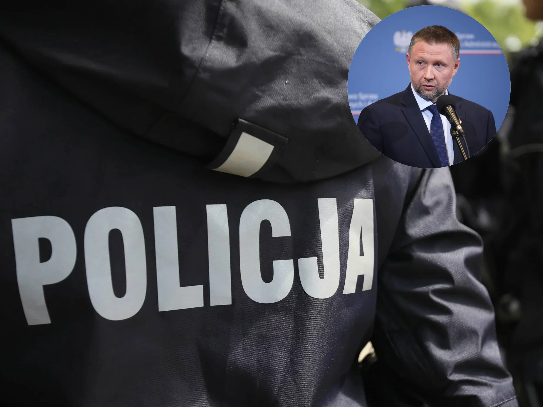 Marcin Kierwiński skomentował ustalenia dot. policjantów ze Szczecina