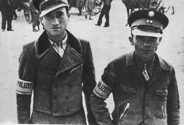 Policjanci żydowscy w Węgrowie