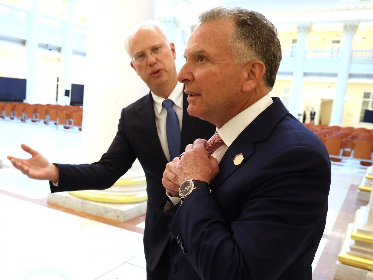 Specjalny wysłannik prezydenta USA Steve Witkoff i szef rosyjskiego funduszu majątkowego Kiryłł Dmitrijew