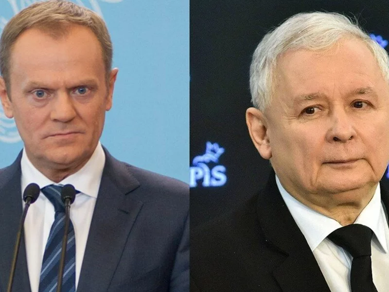 Donald Tusk i Jarosław Kaczyński