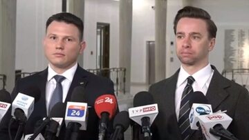 Politycy Konfederacji: Sławomir Mentzen i Krzysztof Bosak