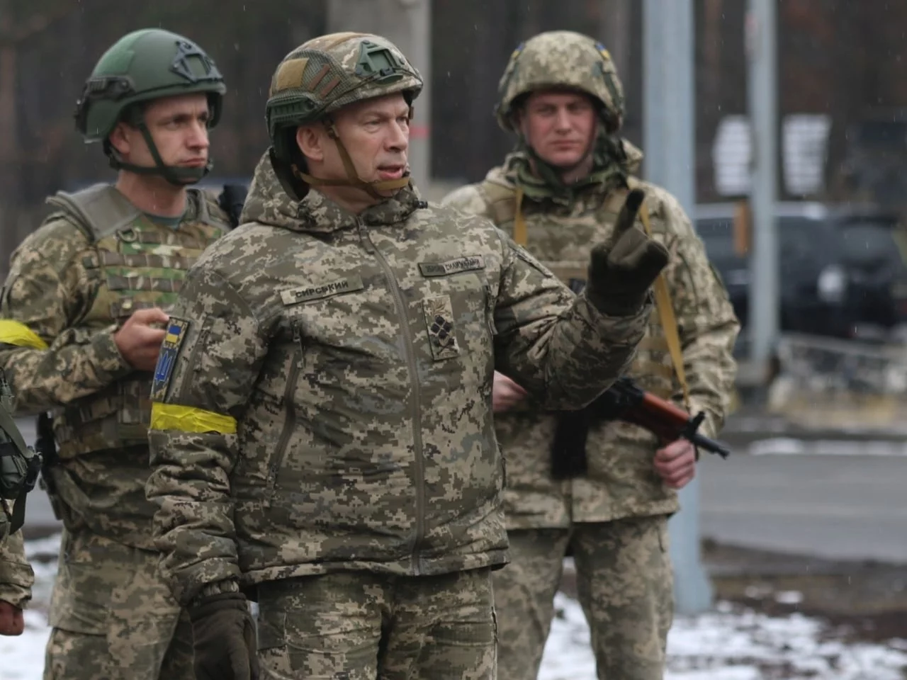 Gen. Ołeksandr Syrski, naczelny wódz ukraińskiej armii