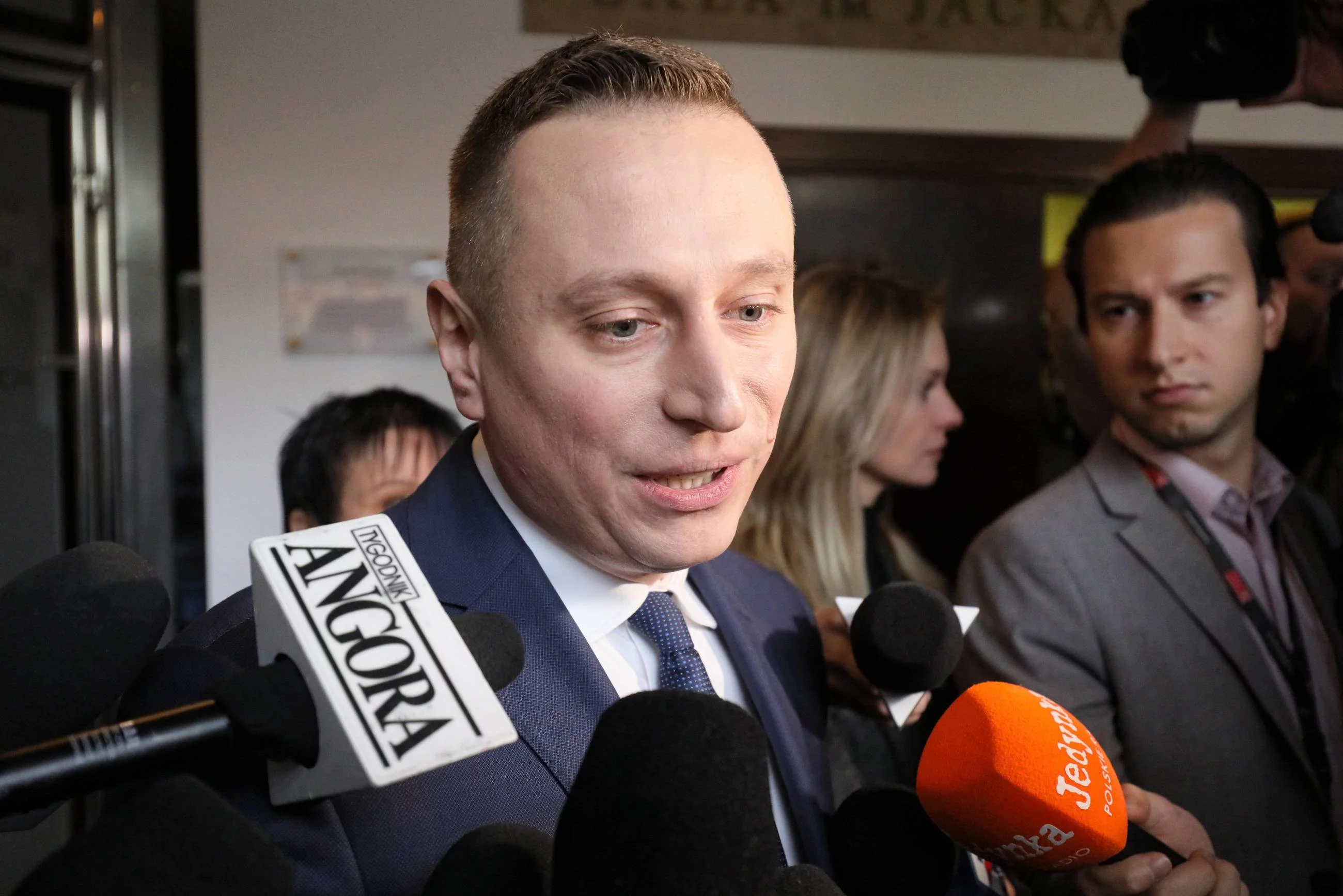 Polityk KO broni dziennikarza TVN24 przed Kaczyńskim