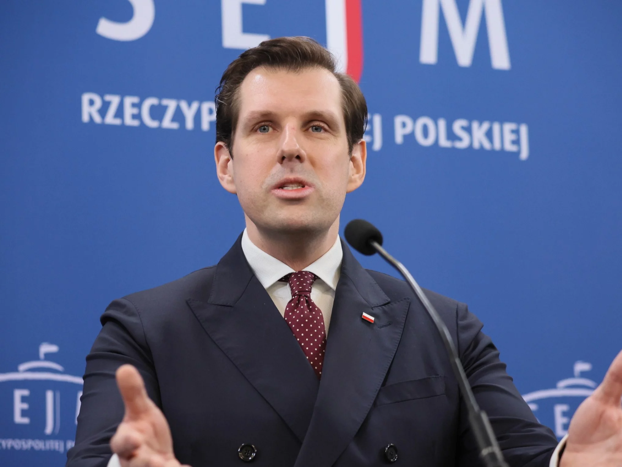 Europoseł Prawa i Sprawiedliwości Tobiasz Bocheński