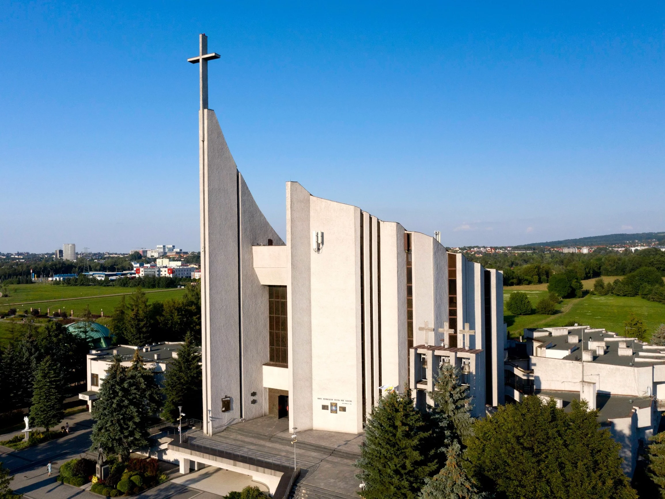 Rzeszów, 16.08.2020. Katedra w Rzeszowie, 16. bm. (dd/dw) PAP/Darek Delmanowicz