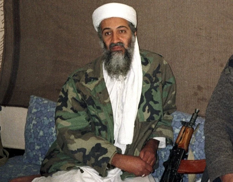 Osama ibn Ladin, październik 2001 rok, Kabul (fragment fotografii)