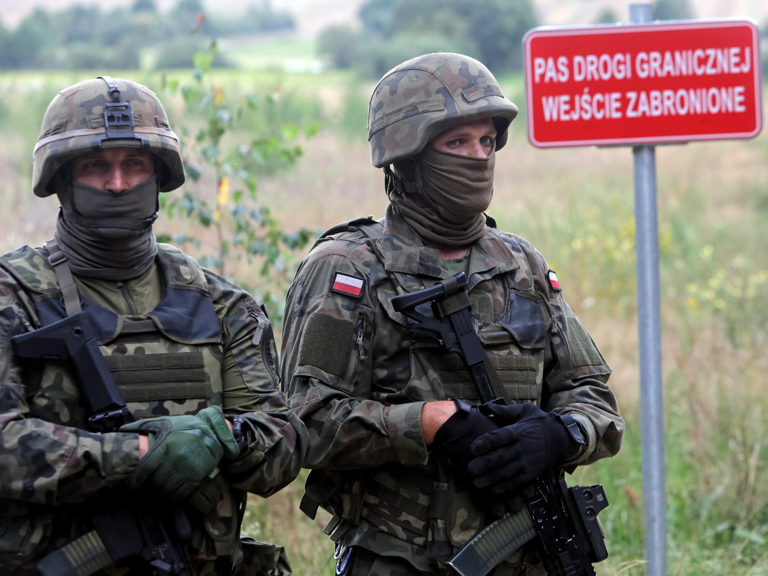 Brytyjscy żołnierze pomogą Polakom na granicy z Białorusią
