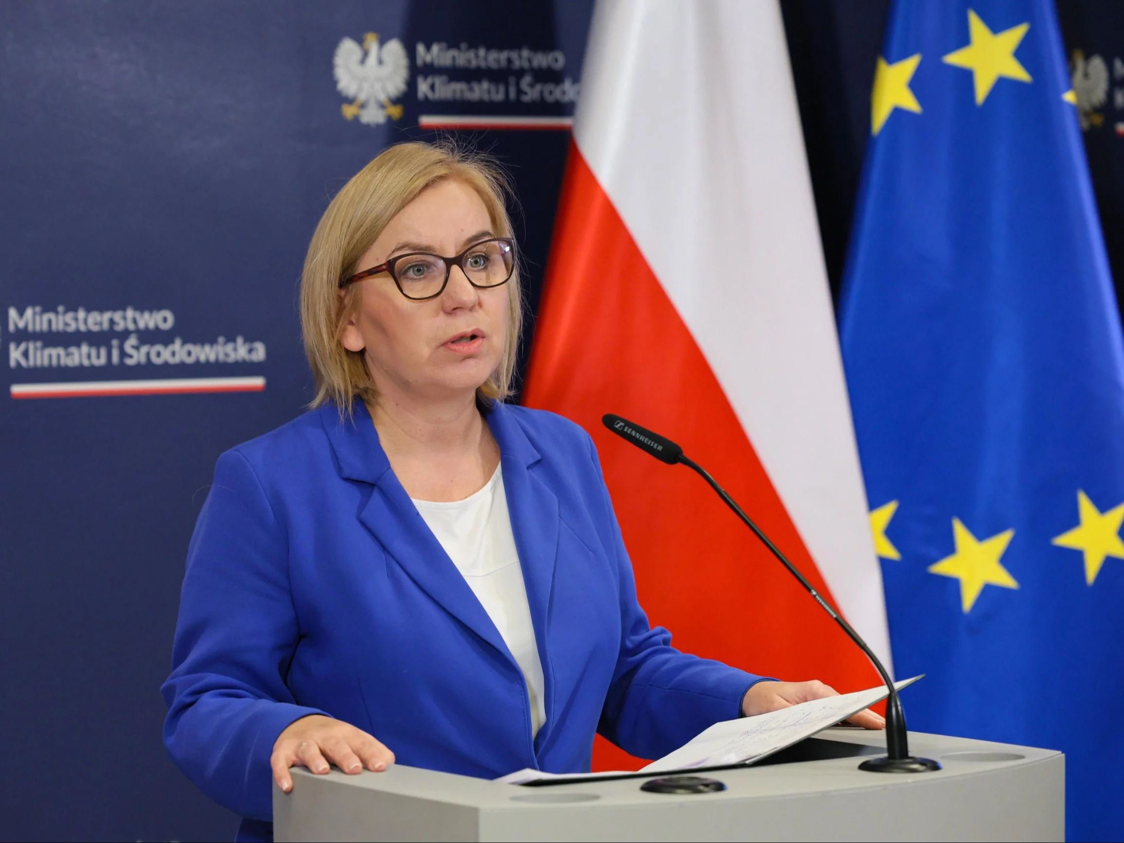 Minister środowiska Paulina Hennig-Kloska