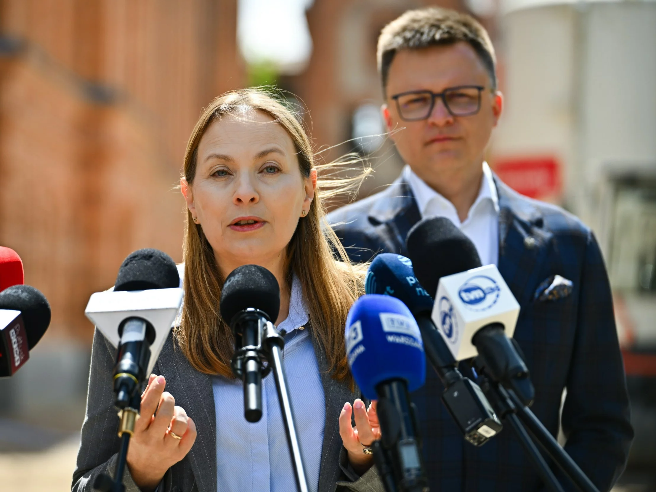 Katarzyna Pełczyńska-Nałęcz i Szymon Hołwonia