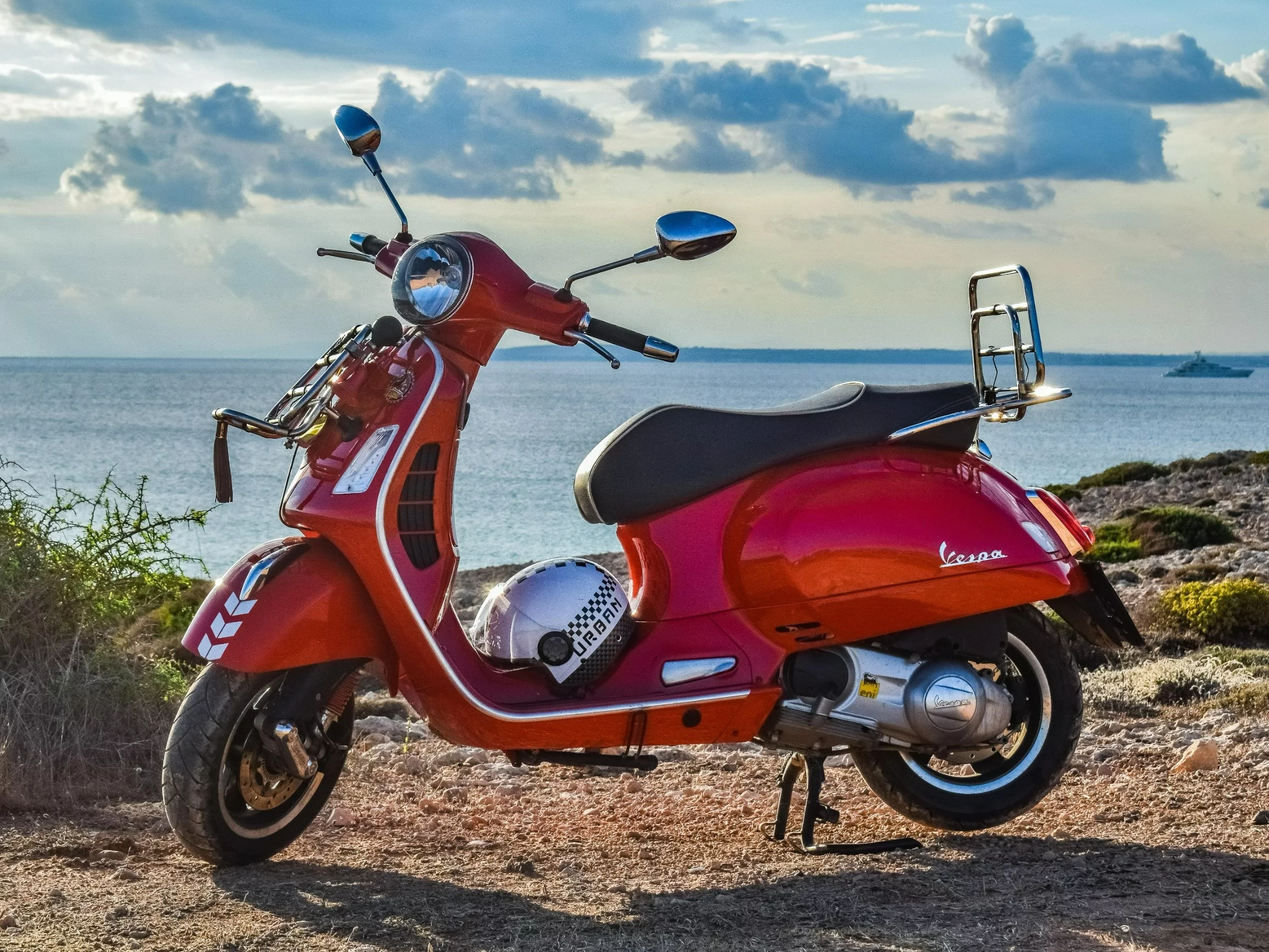 Polska blacha włoskiej vespy